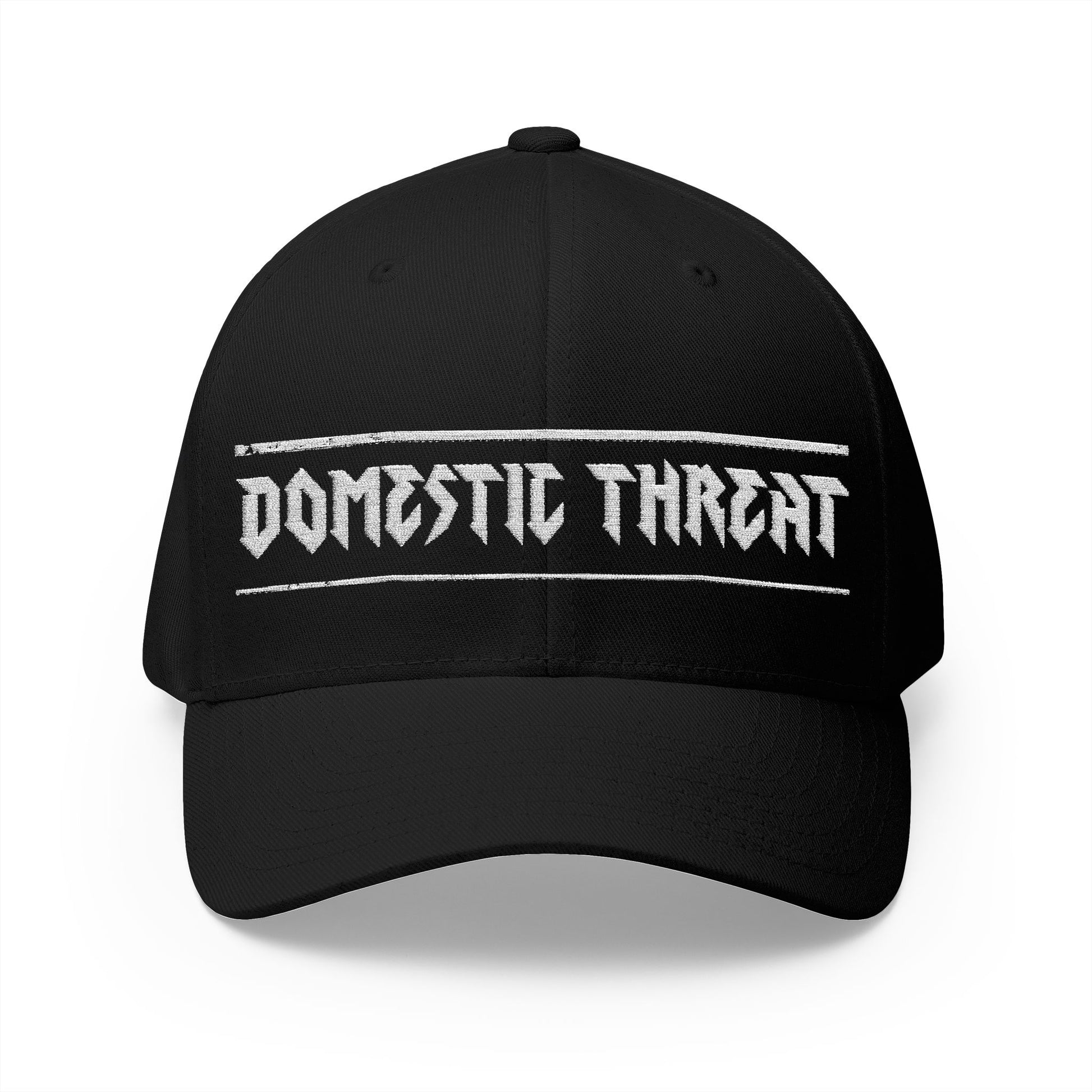The Domestic Threat™ Fitted Cap (Embroidered)