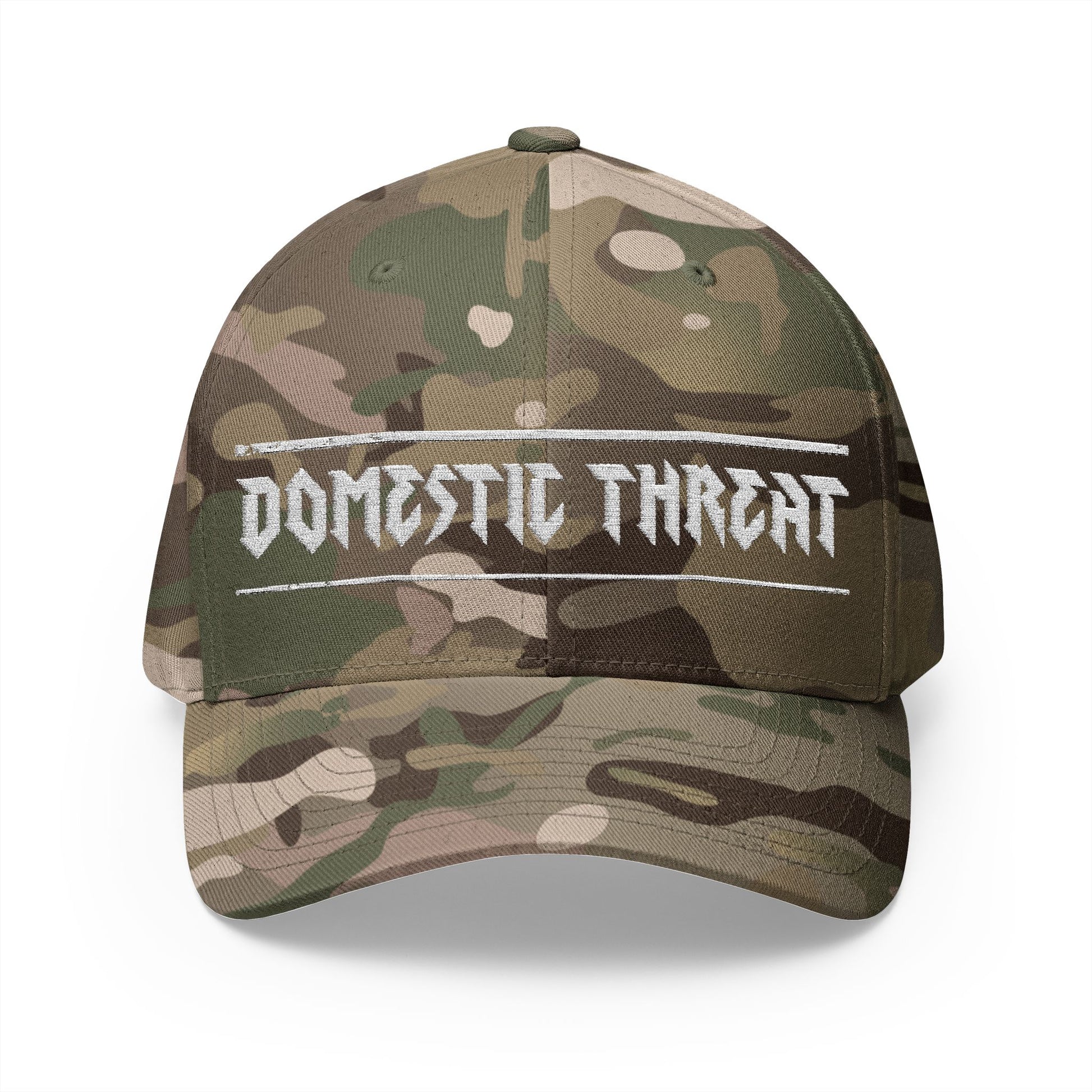 The Domestic Threat™ Fitted Cap (Embroidered)