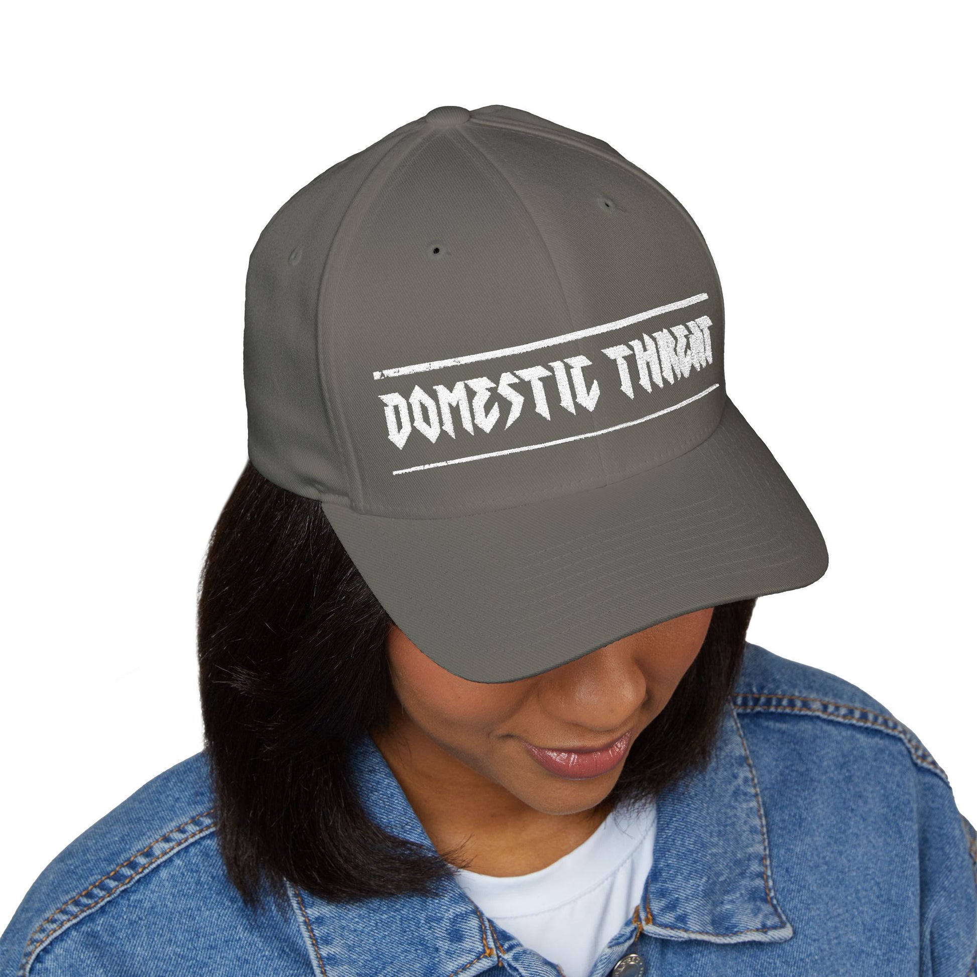 The Domestic Threat™ Fitted Cap (Embroidered)