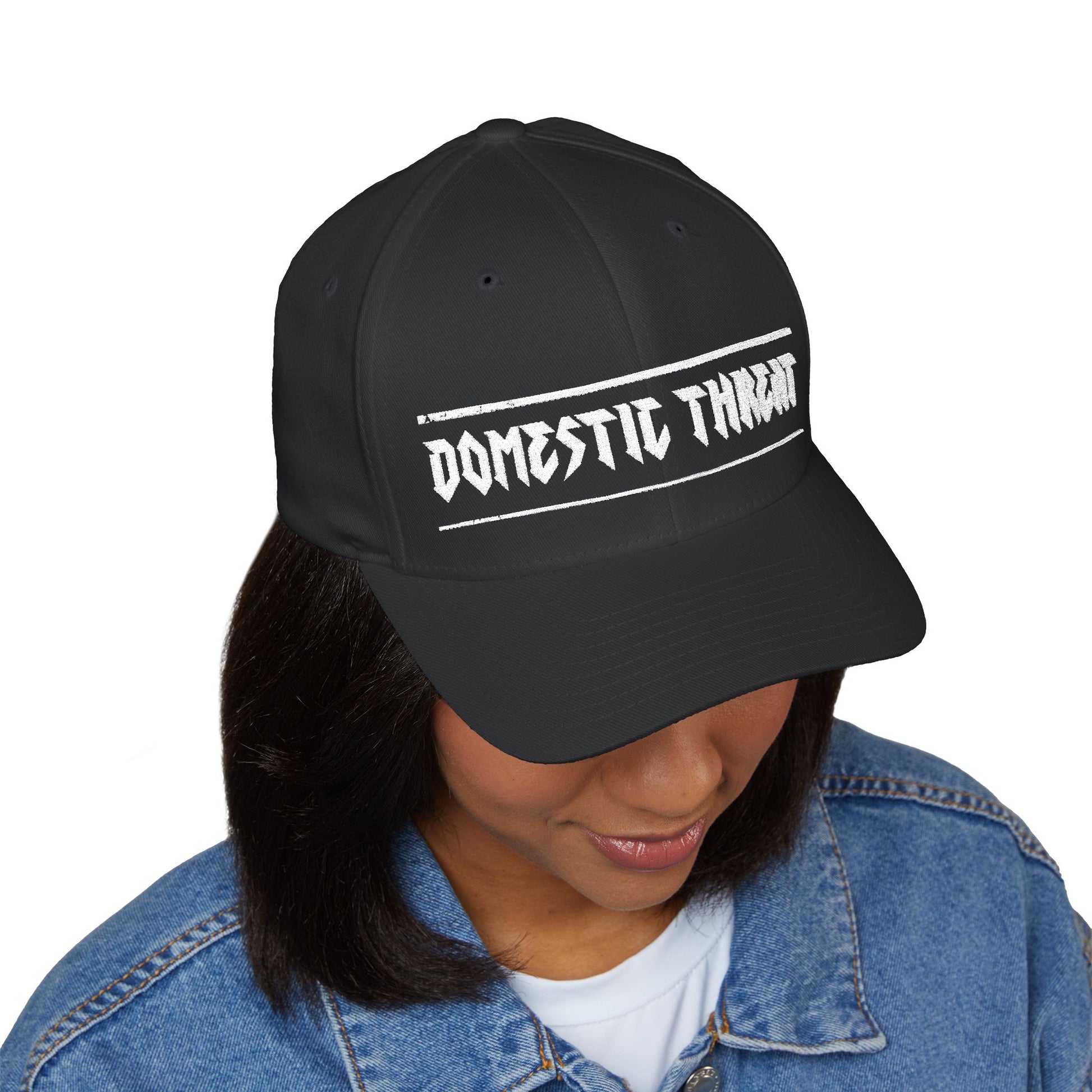 The Domestic Threat™ Fitted Cap (Embroidered)