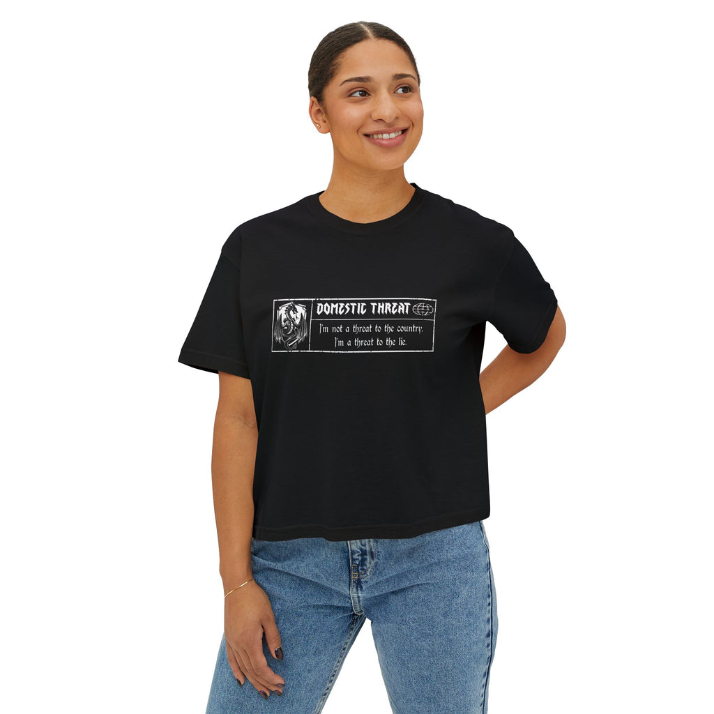 Women's Domestic Threat™ Boxy Tee