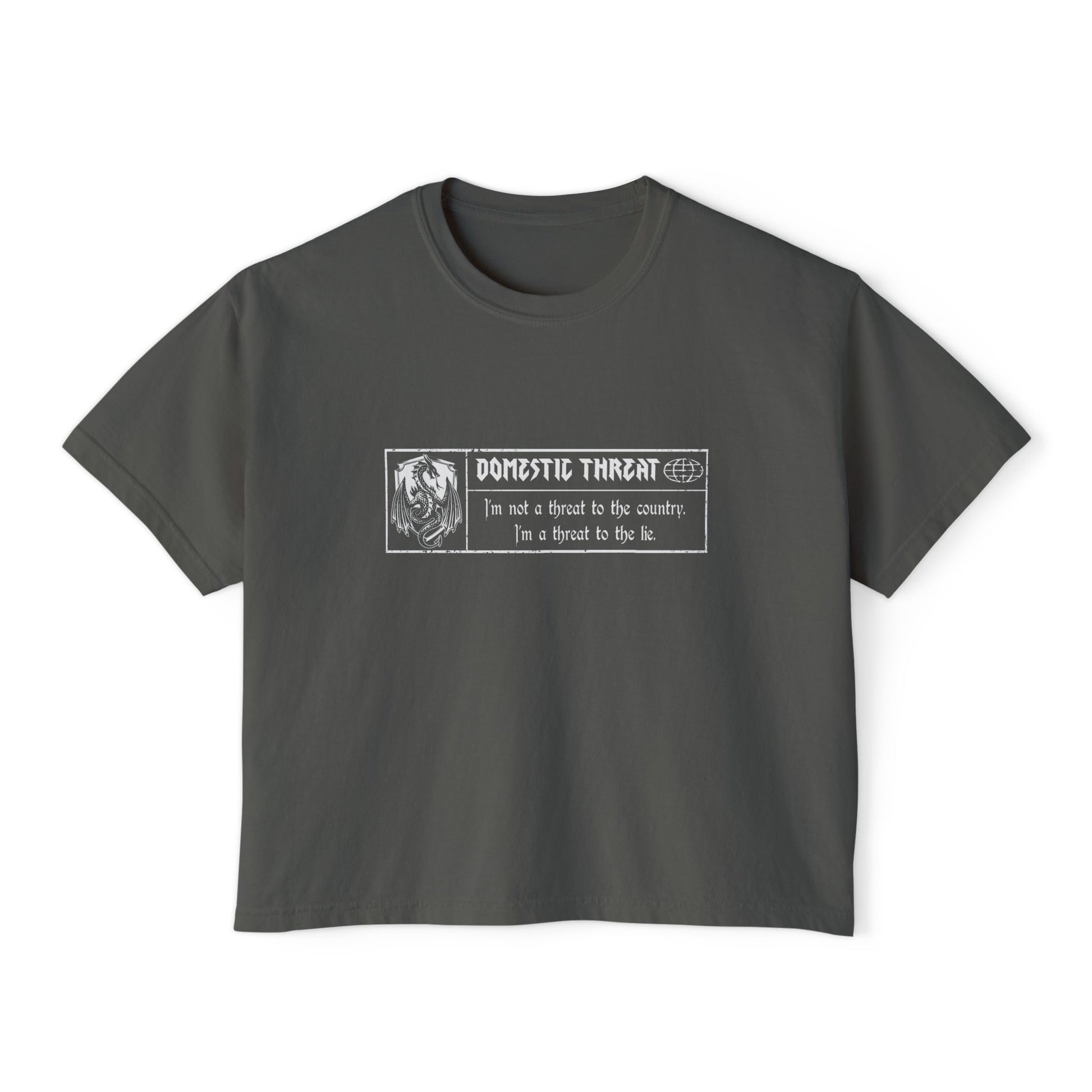 Women's Domestic Threat™ Boxy Tee