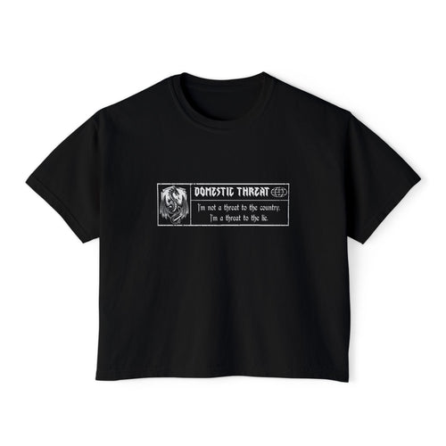 Women's Domestic Threat™ Boxy Tee