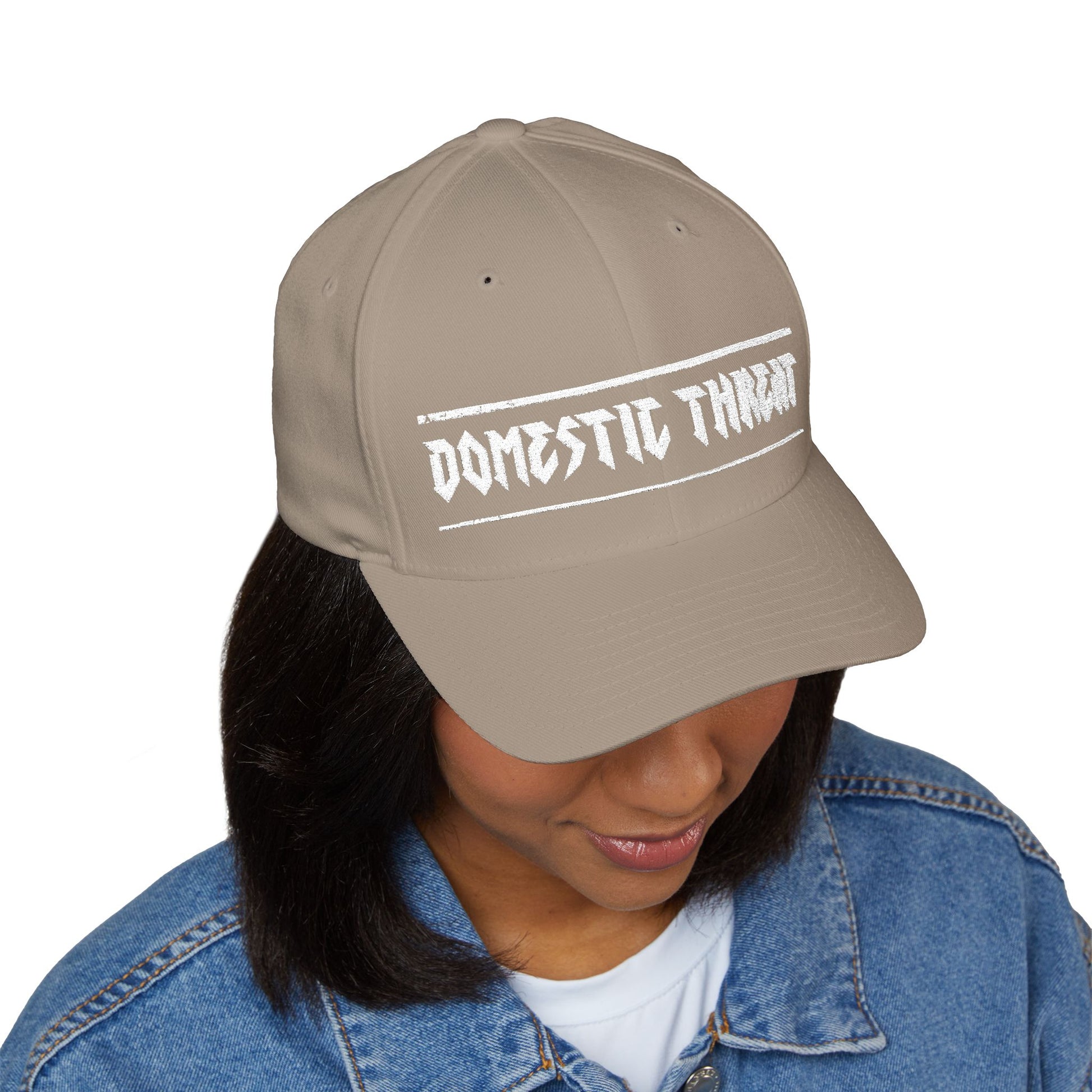 The Domestic Threat™ Fitted Cap (Embroidered)